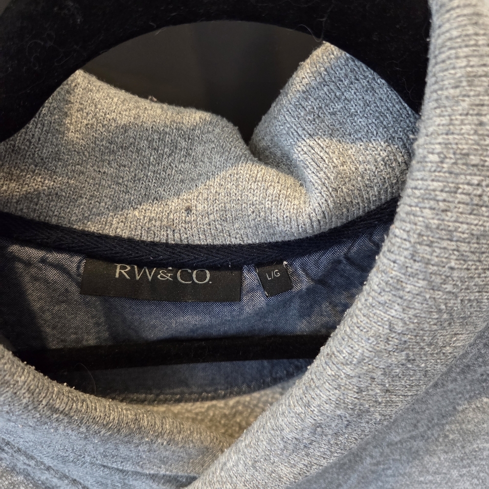 RW&CO. Light Gray Men's Sweater - Picture 2 of 2